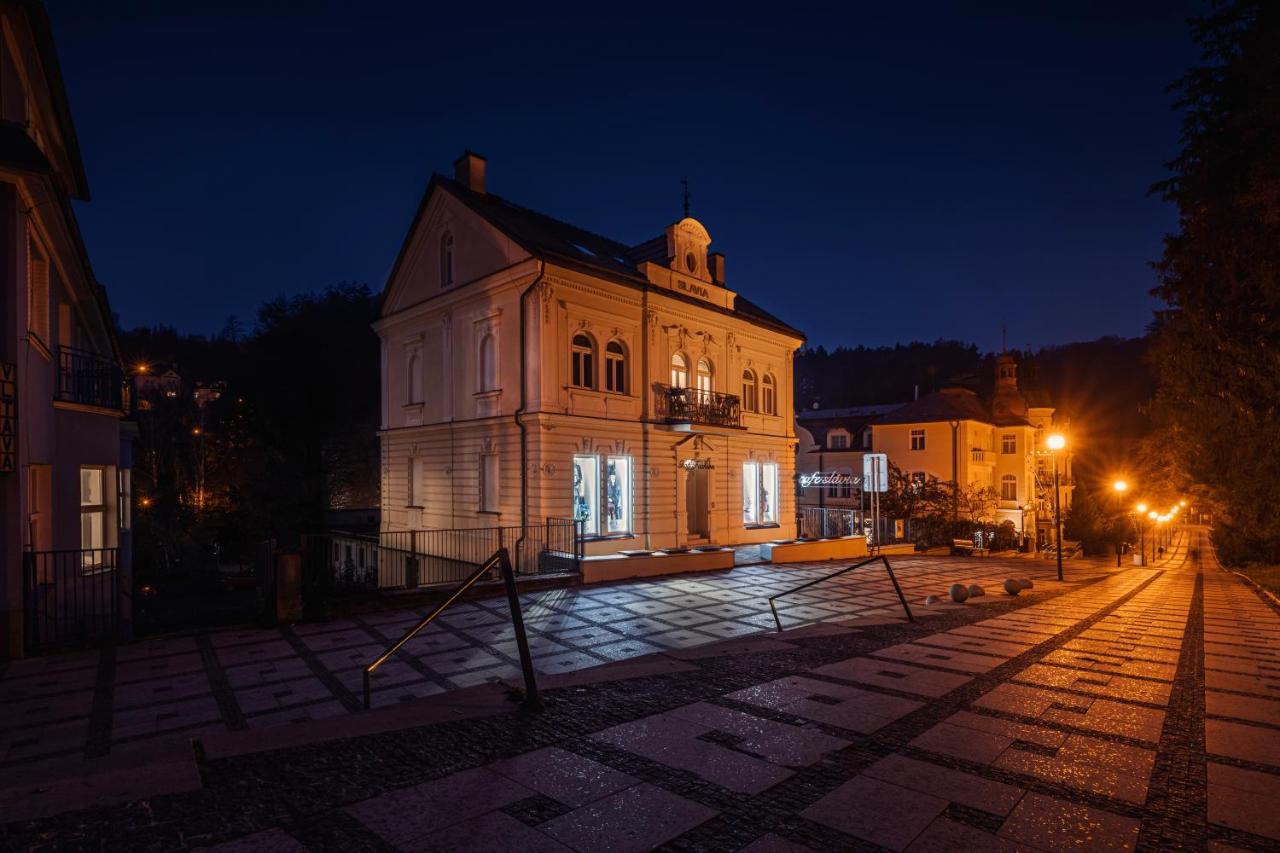 Hotel Penzion Vila Slavia Luhačovice Exterior foto